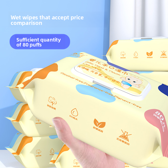 Thickened Pearl Texture Baby Wet Wipes product image 8