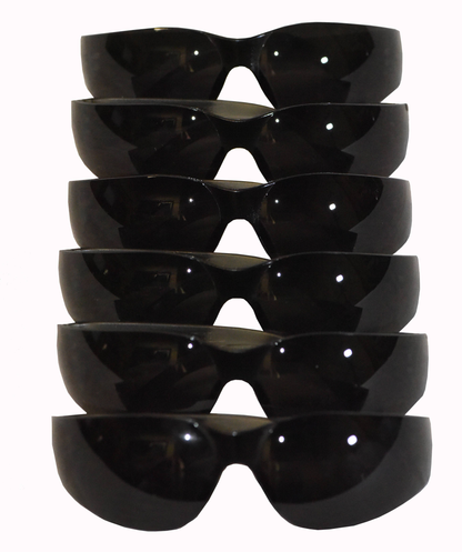 Safety Glasses with Smoke Lens