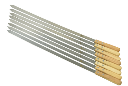 Thin Stainless Steel BBQ Skewer