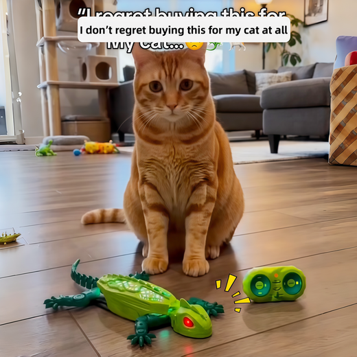 Electric Remote-Controlled Climbing Lizard Toy