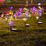 Solar LED Hydrangea Garden Light