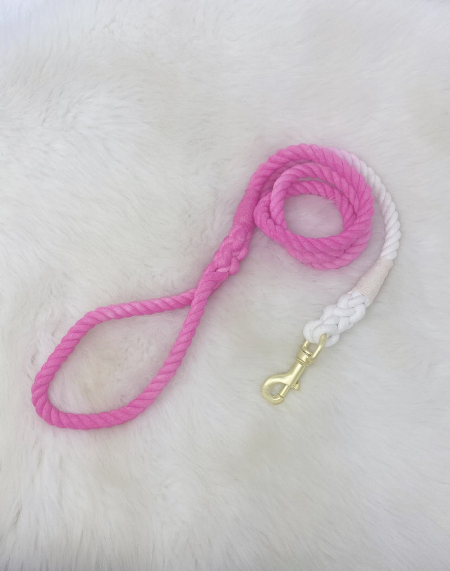 Ellison+Young Hand-Dyed Cotton Rope Dog Leash