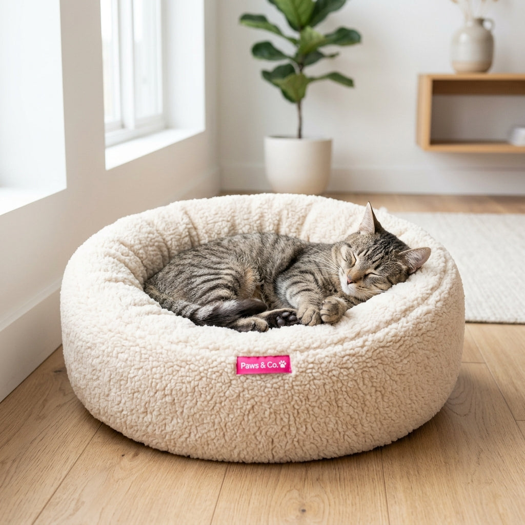 A cozy bed for your pet