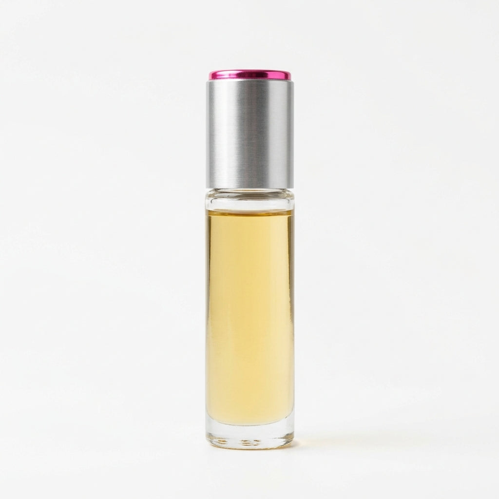 PureGlow castor oil roll-on for lashes and brows