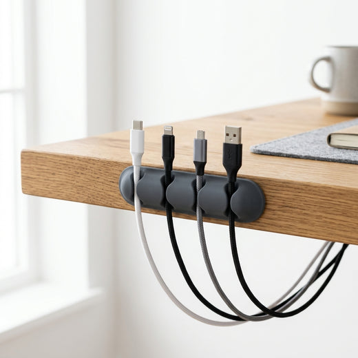 Silicone Cable Organizer — lifestyle