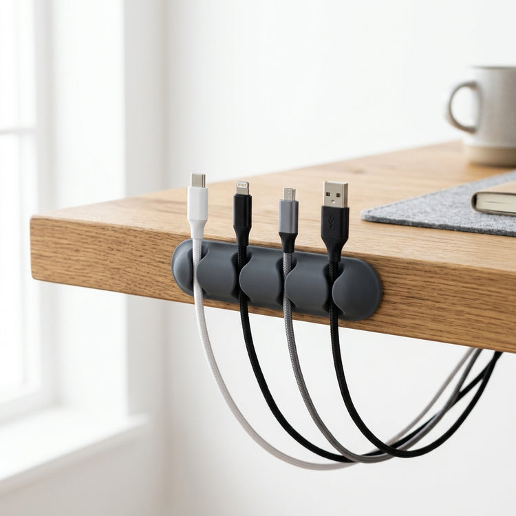 Silicone Cable Organizer — lifestyle