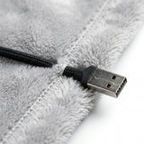 Heated Wearable Blanket — detail