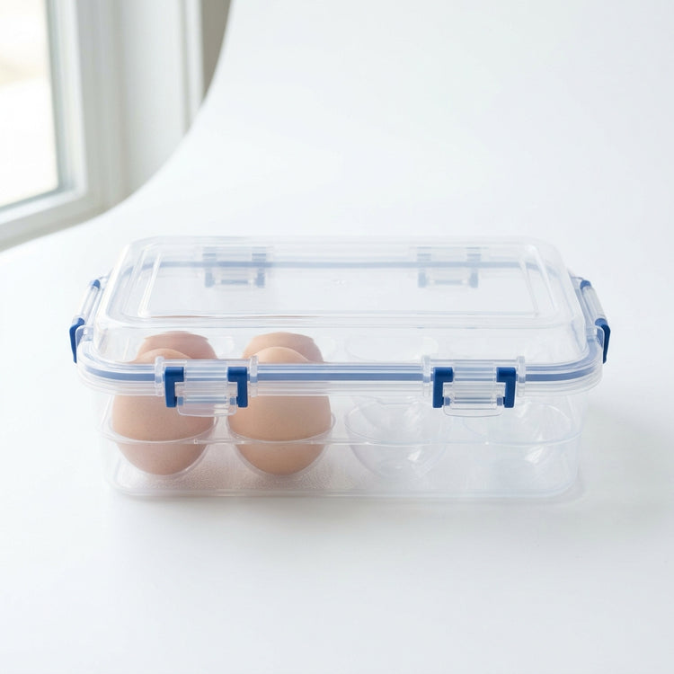 Plastic Container Two Eggs Box — hero