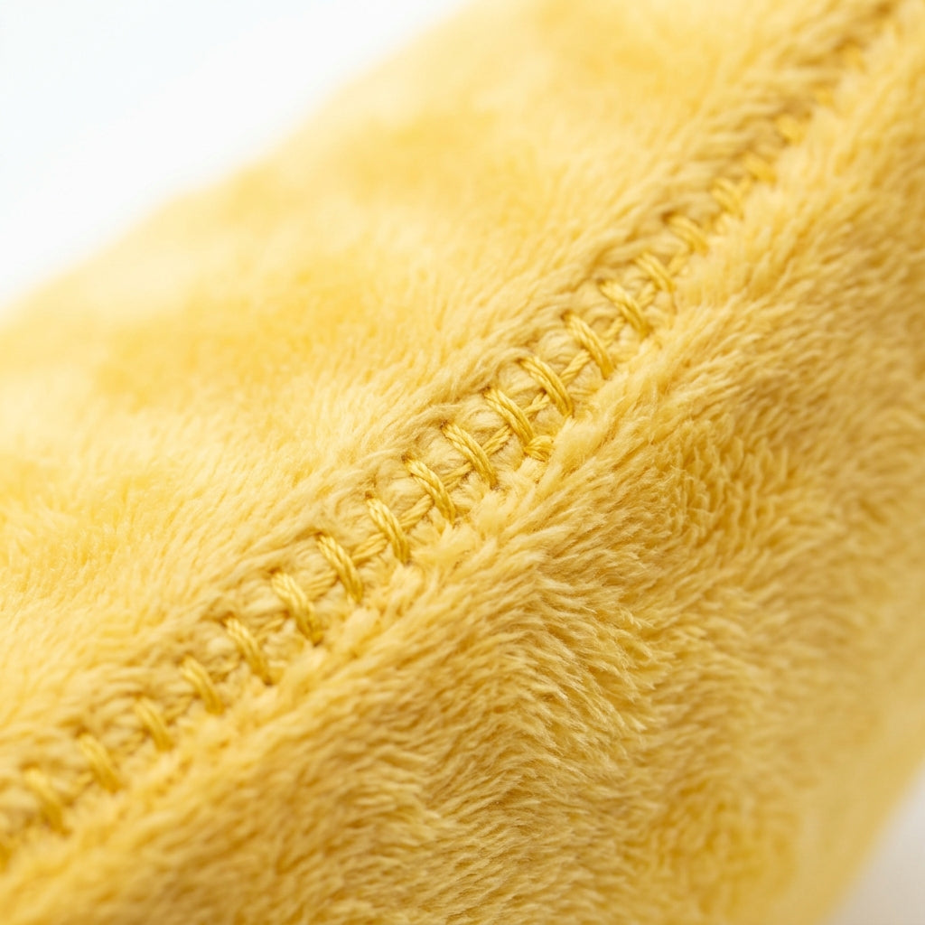Close-up of the peel-like exterior stitching detail