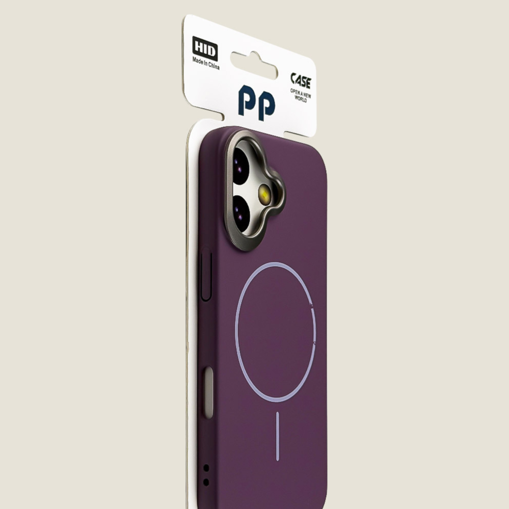 Gold Plated Skin Feel Magnetic Phone Case for iPhone