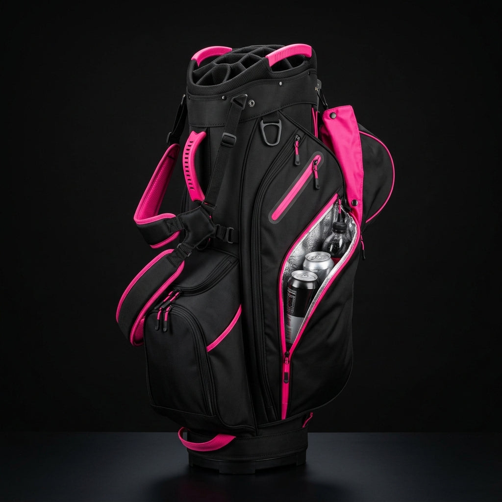 14-Way Golf Cart Bag with Cooler and Waterproof Pockets product tile
