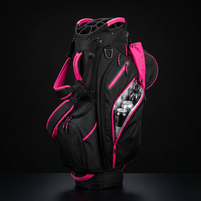 14-Way Golf Cart Bag with Cooler and Waterproof Pockets product tile