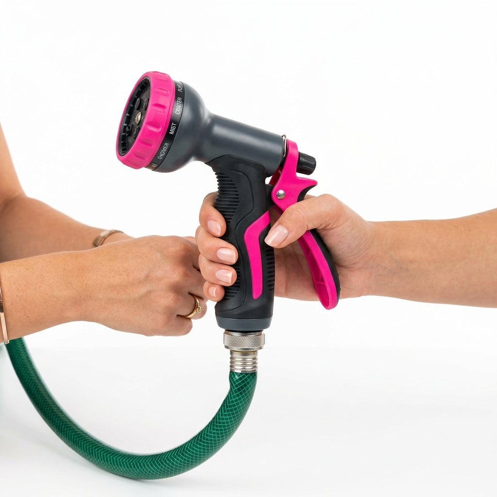 9 Function Garden Hose Spray Nozzle watering garden