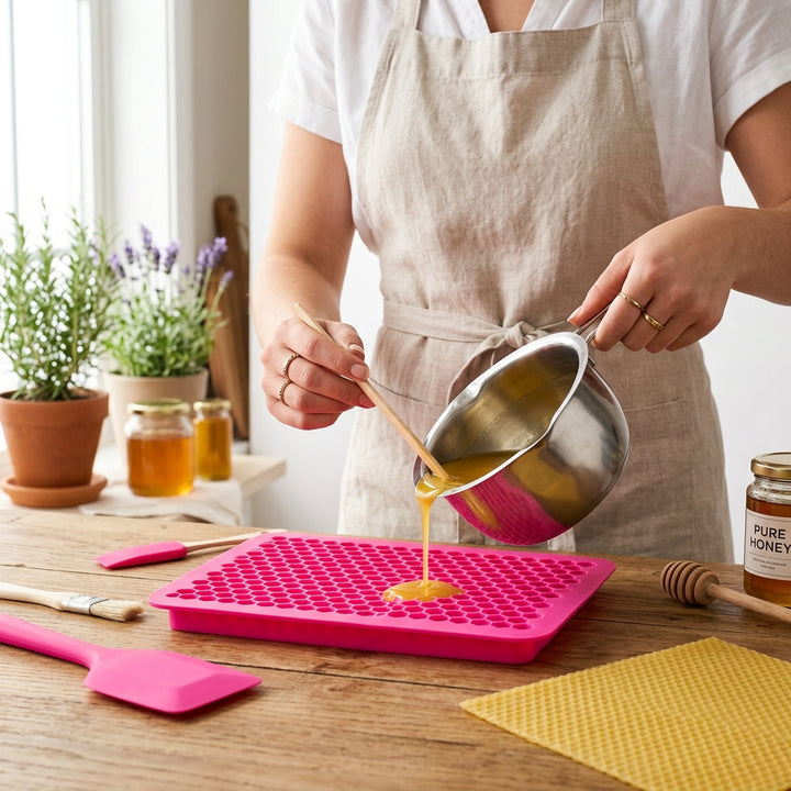 Beekeeping Silicone Mold Tool Set with honeycomb