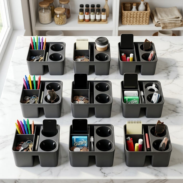 Car Seat Gap Storage Organizer Box - Lifestyle