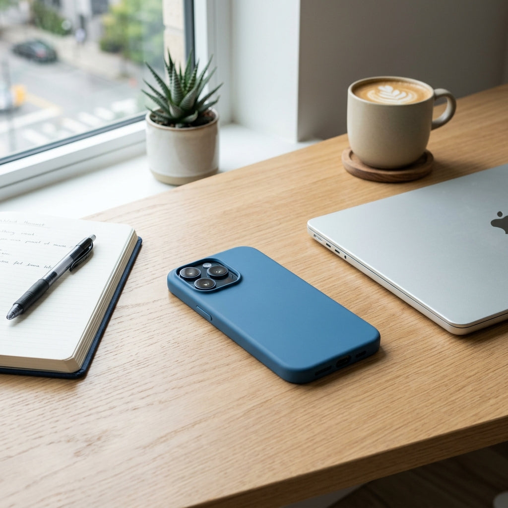 Silicone iPhone Case Liquid Rubber Finish - Lifestyle