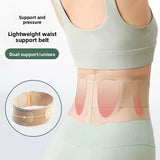 Adjustable Breathable Lumbar Support Belt