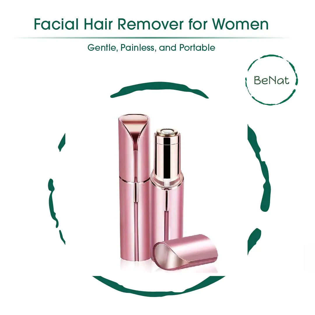 Facial Hair Remover for Women — Painless LED Trimmer, USB Rechargeable - Image 6