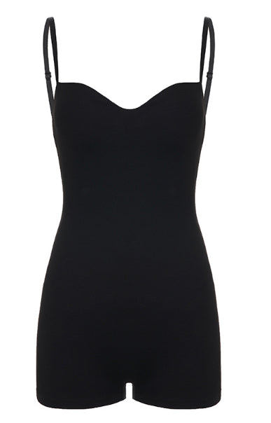 Women's sweetheart neck spaghetti strap slim-fit romper, photo 8