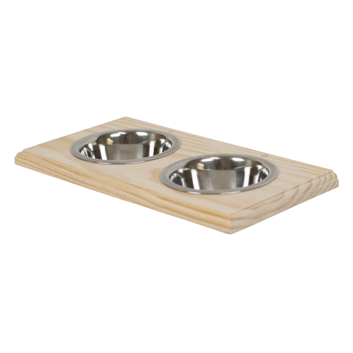 WG Wood Champion Bowl Pet Food Holder