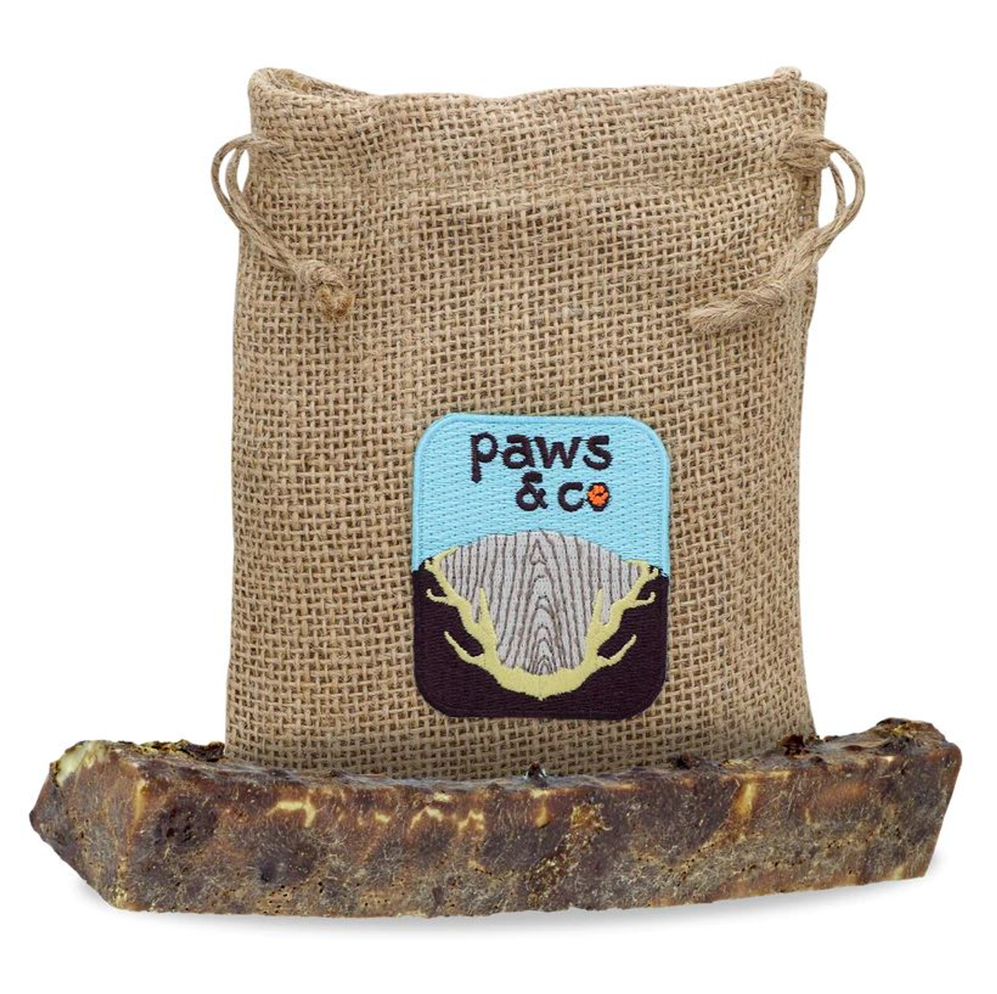 Paws & Co Dipped Split Antler Dog Chew
