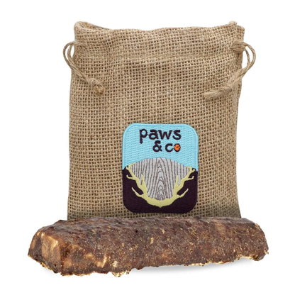 Paws & Co Dipped Split Antler Dog Chew