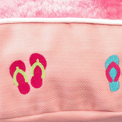 Halo Flip Flops Round Dog Bed