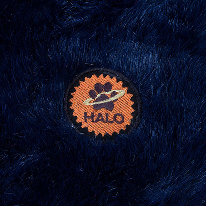 Halo Snowflakes Rectangular Dog Bed