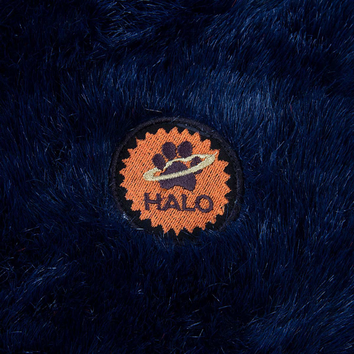Halo Snowflakes Rectangular Dog Bed