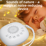 Portable White Noise Sleep Aid with Night Light