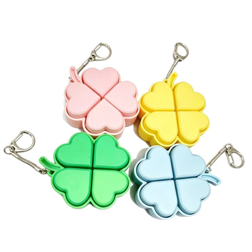 Luminous Four Leaf Clover Stress Relief Keychain