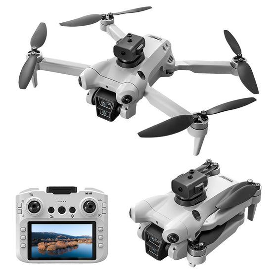 Brushless Optical Flow Quadcopter with Screen and Intelligent Obstacle
