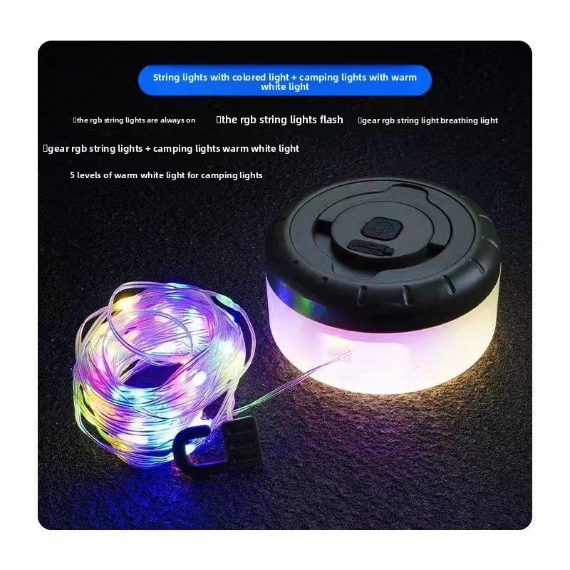 Magnetic Hanging Camping Light with USB Charging