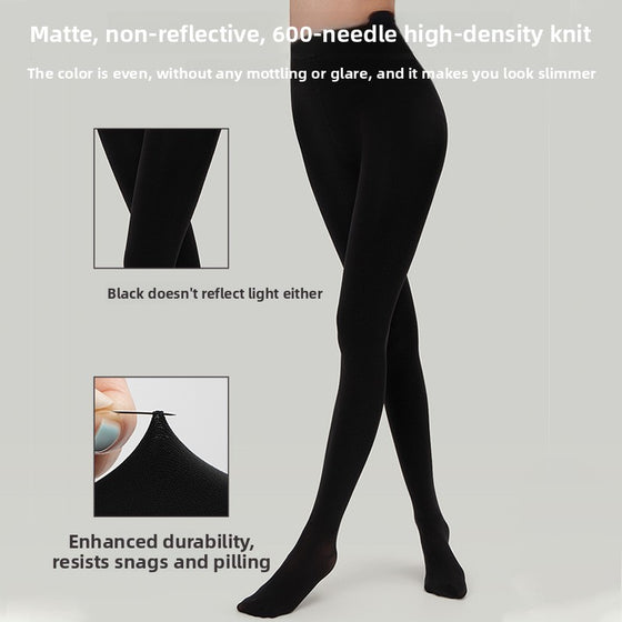 Women's High-Waisted Fleece-Lined Shaping Velvet Leggings