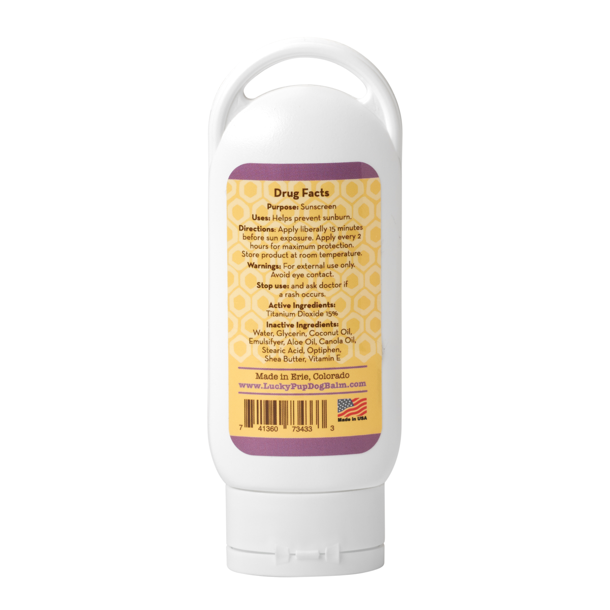 Lucky Pup SPF40 Pet Sunscreen Lotion