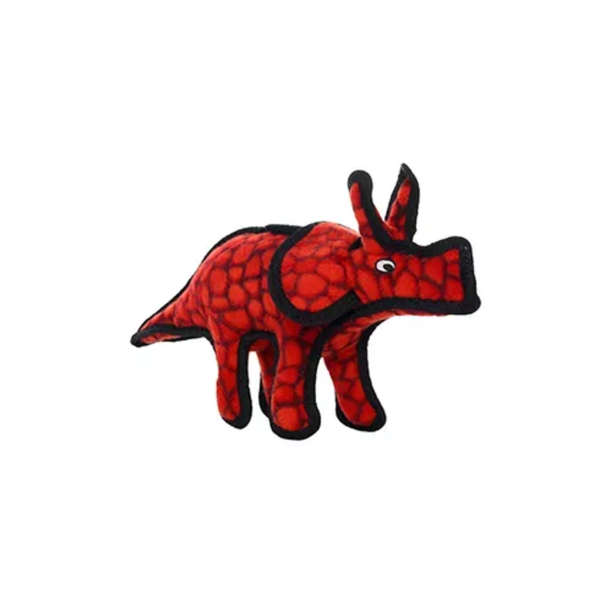 Tuffy Jr Dinosaur Triceratops Dog Toy