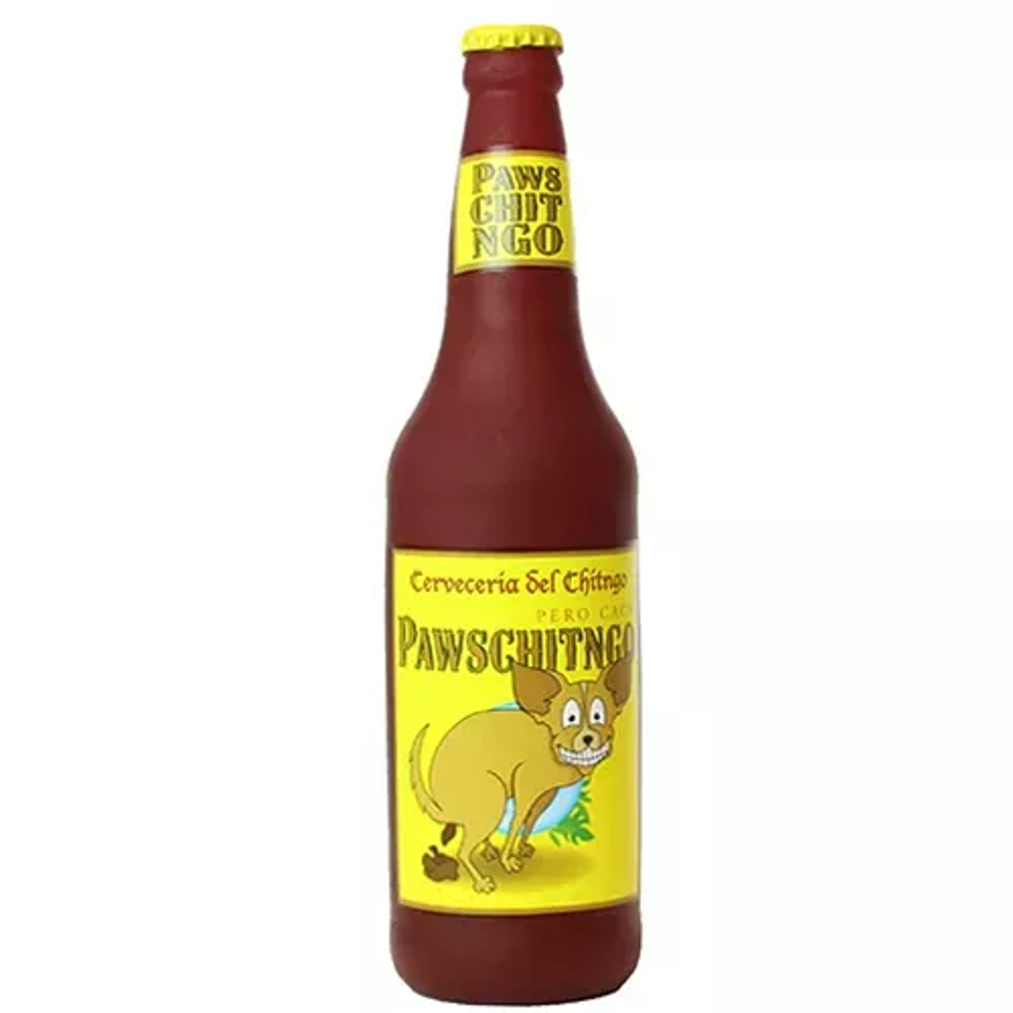 Silly Squeaker Beer Bottle