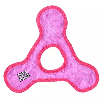 VIP DuraForce TriangleRing Tiger Dog Toy - Pink