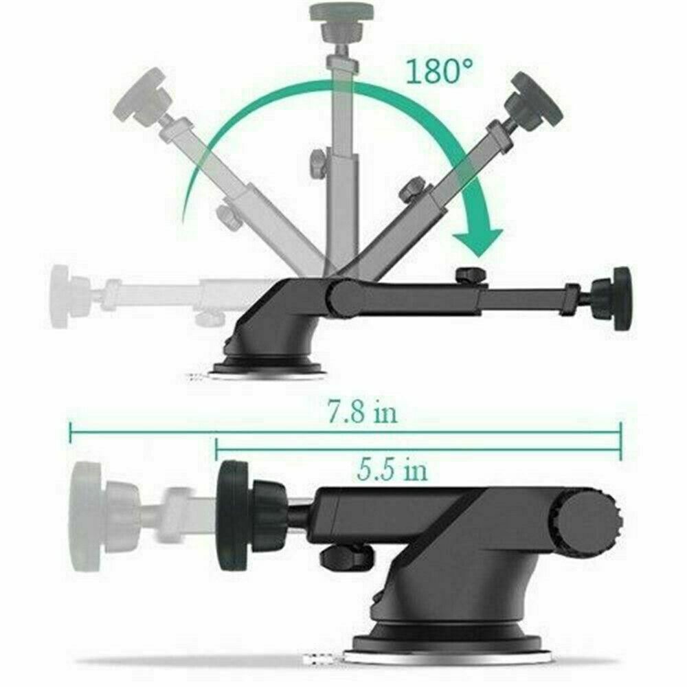 Suction cup mount one-handed release lever detail