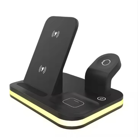 Multi function wireless charger adapter top view