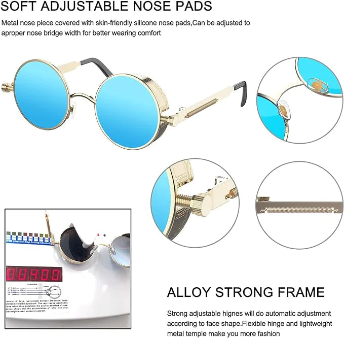 Retro polarized sunglasses lens