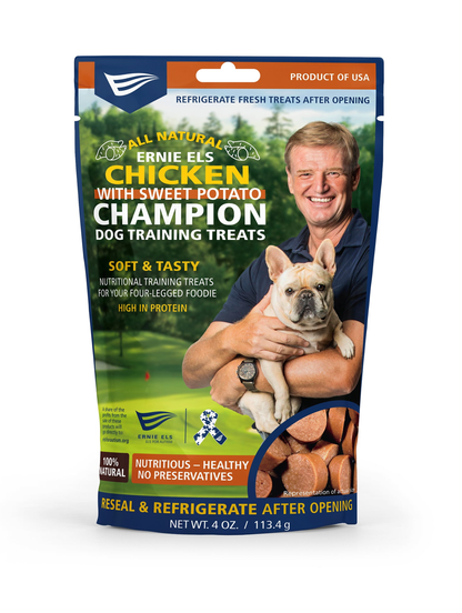 Ernie Els Champion Dog Treats, Chicken & Sweet Potato