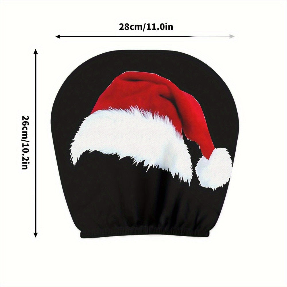 Car headrest cover
