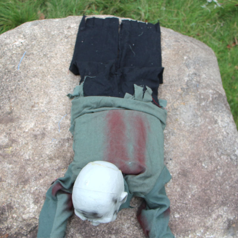 Electric Light Control Crawling Zombie Halloween Prop