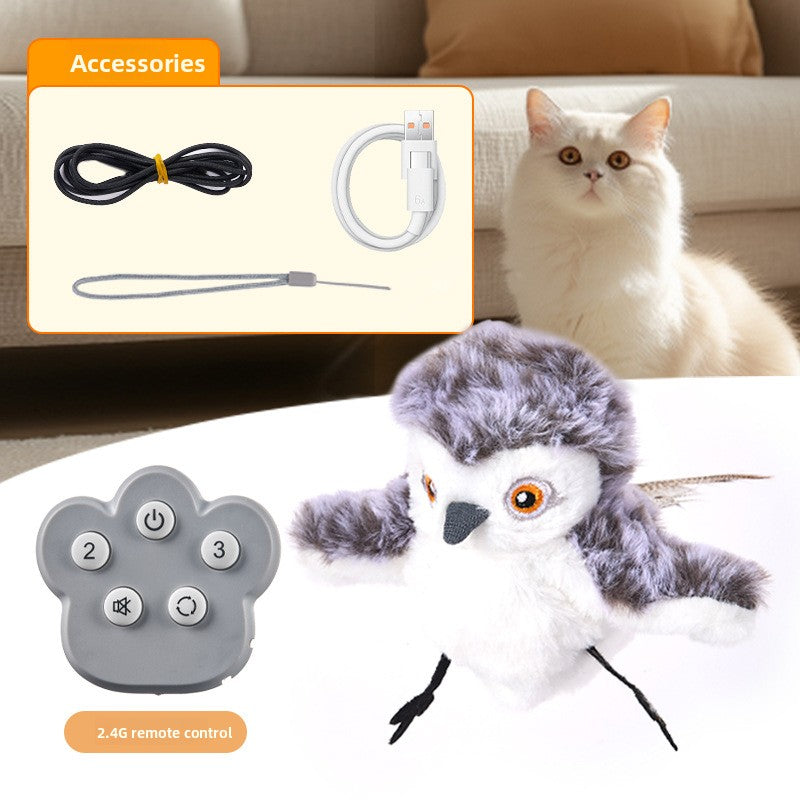 Realistic Sound Flying Bird Toy