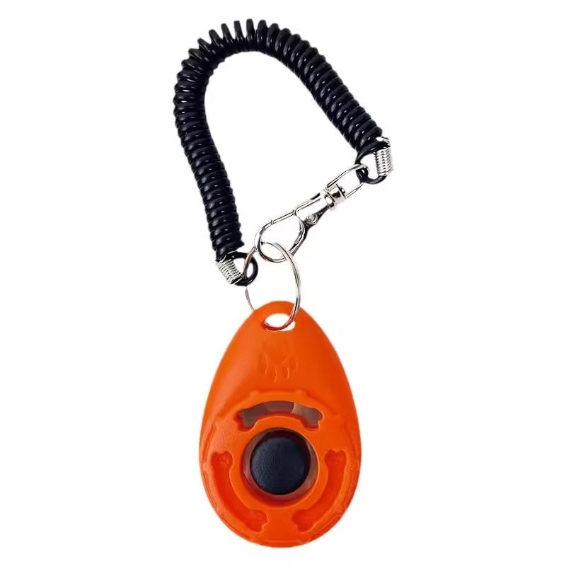 Pet Training Clicker with Wristband and Keychain