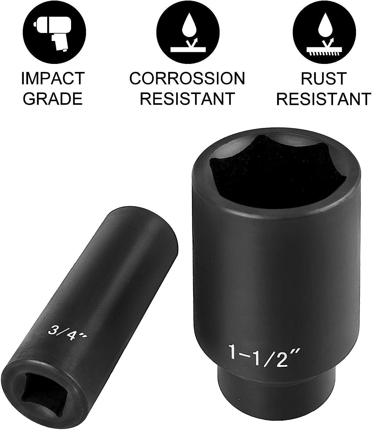 19-Piece Deep Impact Socket Set1