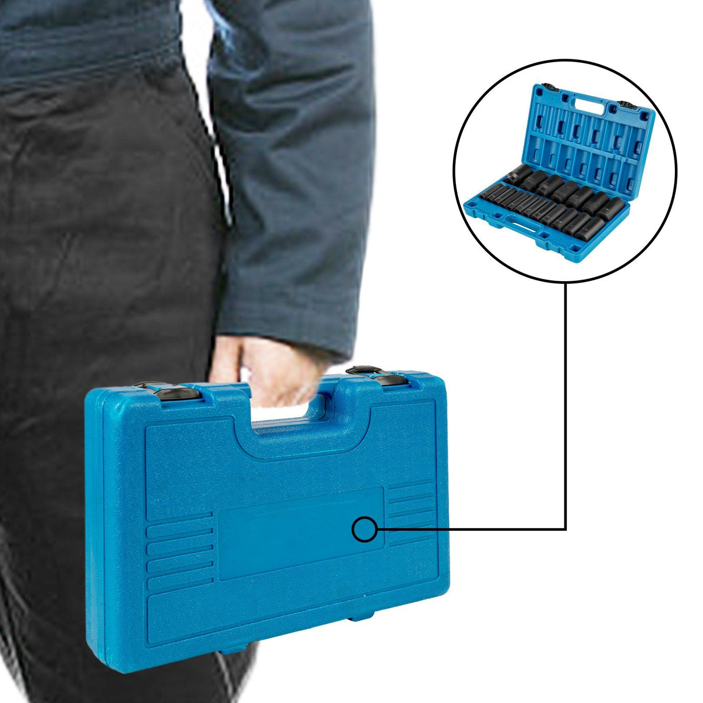 19-Piece Deep Impact Socket Set5