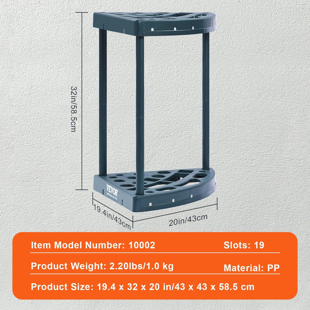 Tool tower standalone in a covered storage area