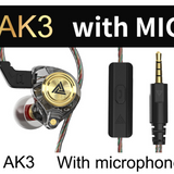 Wired In-Ear Headphones with Microphone